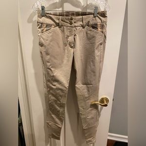 Equine Couture Breeches Ladies Size 28 Tan- used, but in great condition